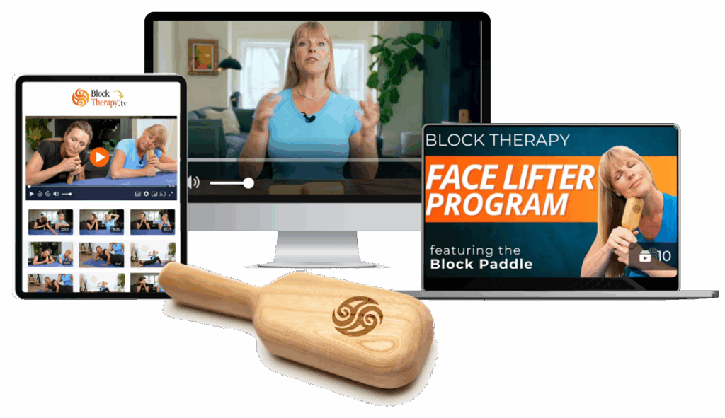 Face Blocker Face Lifter Kit Featuring the Block Paddle - Block Therapy